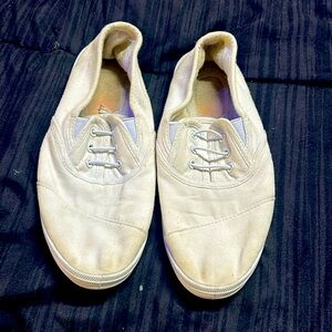 Women’s size 7 white loafers